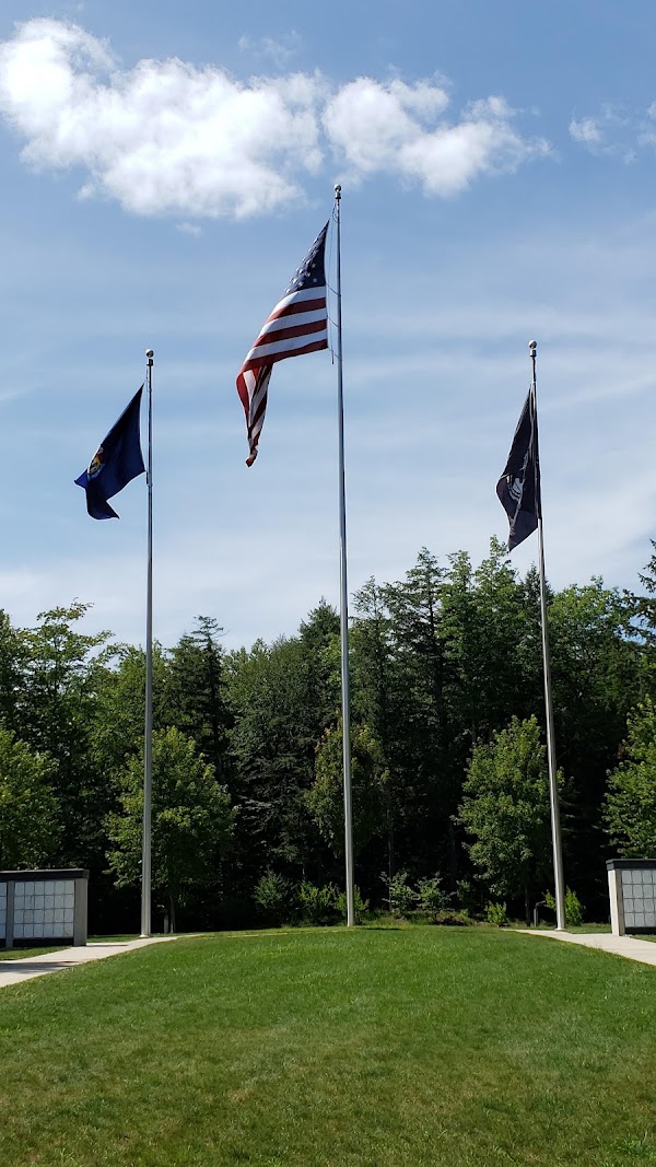 Southern Maine Veterans' Cemetery grounds