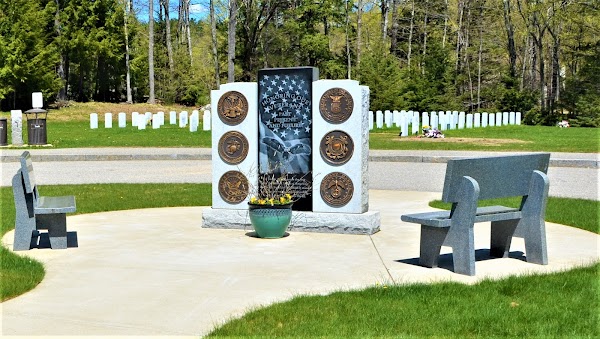 Southern Maine Veterans' Cemetery grounds