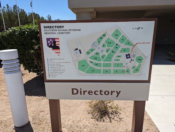 Southern Nevada Veterans Memorial Cemetery grounds