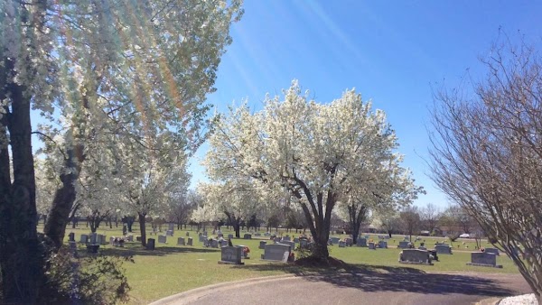 Southlawn Aiken's Premier Cemetery grounds