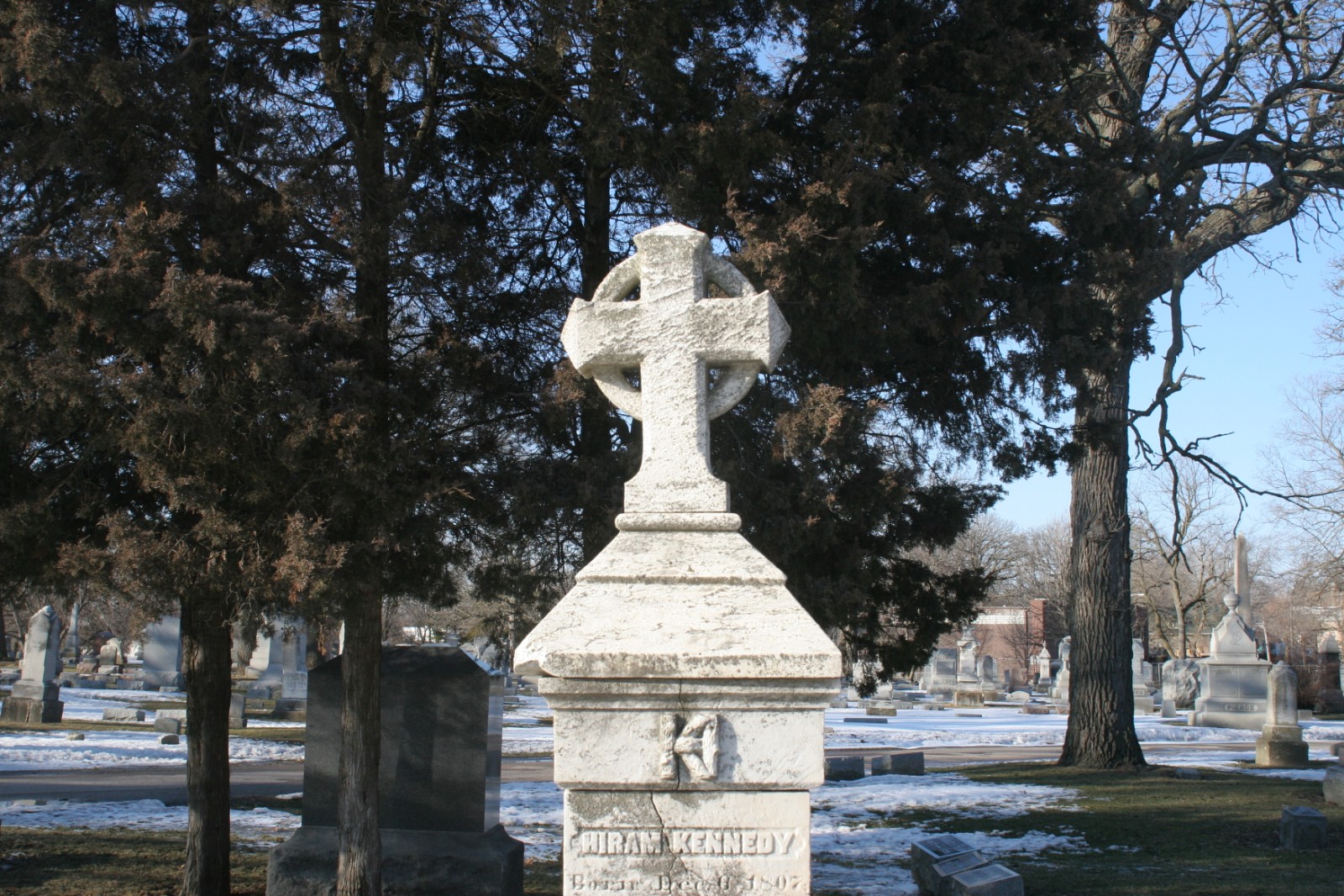 Spring Lake Cemetery cemetery grounds and headstones