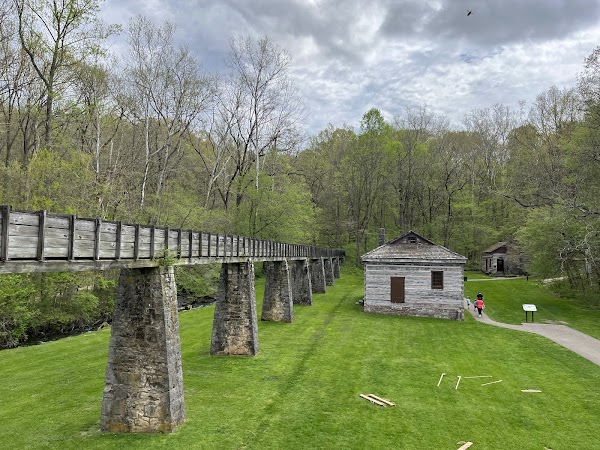 Spring Mill State Park grounds