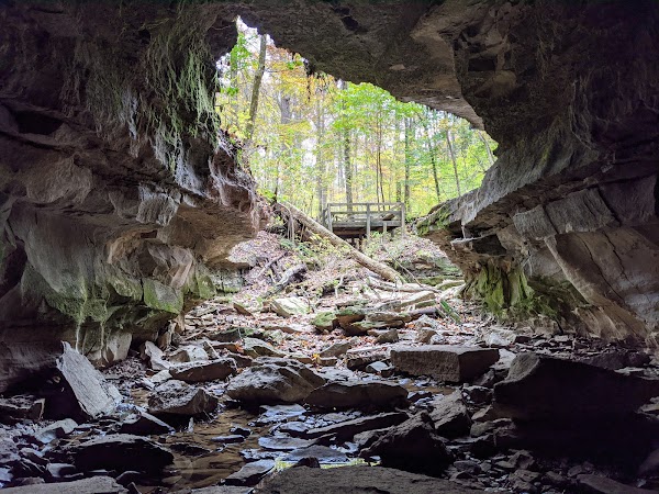 Spring Mill State Park grounds
