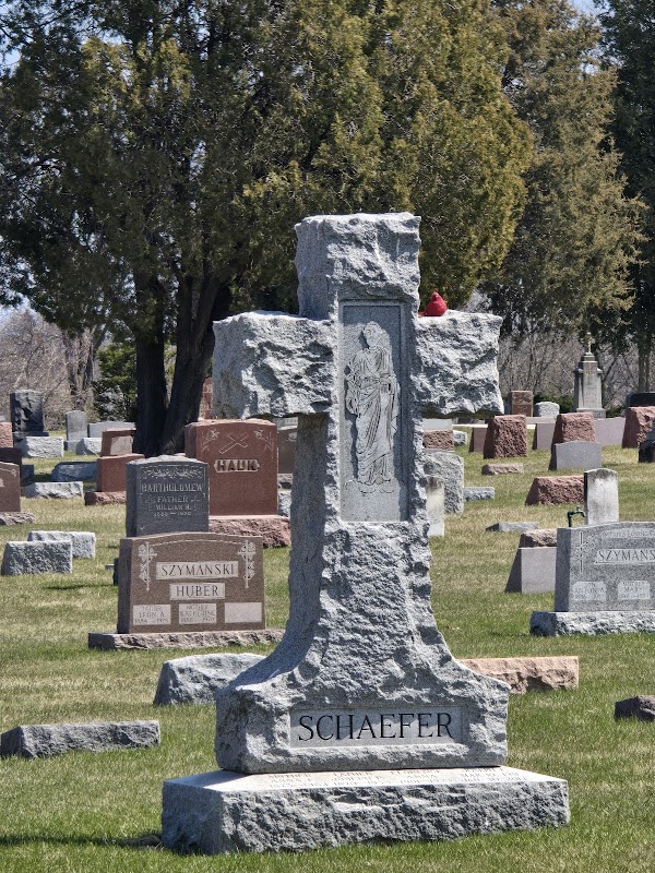 St Adalbert Cemetery grounds