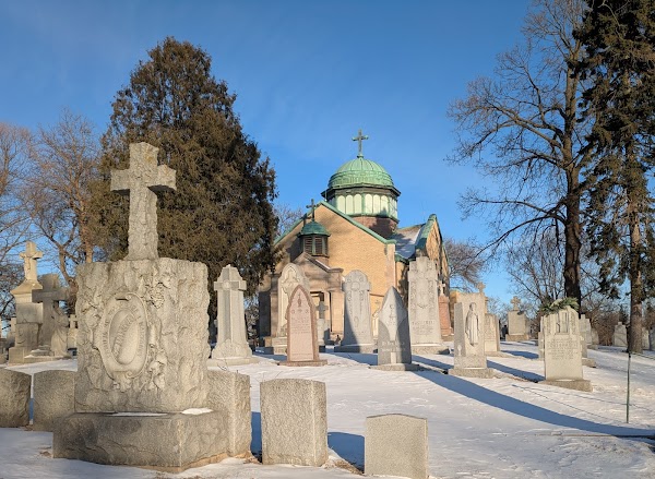 St Adalbert Cemetery grounds