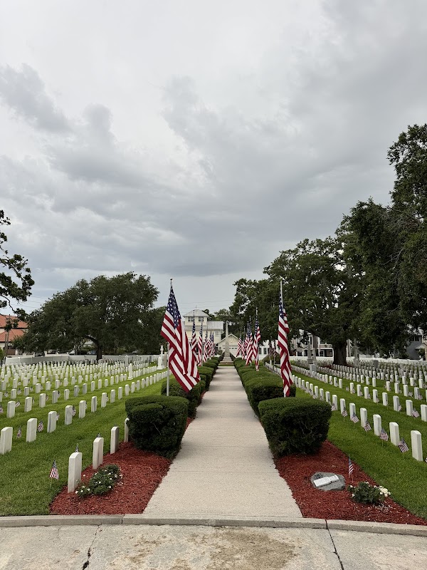 St. Augustine National Cemetery grounds
