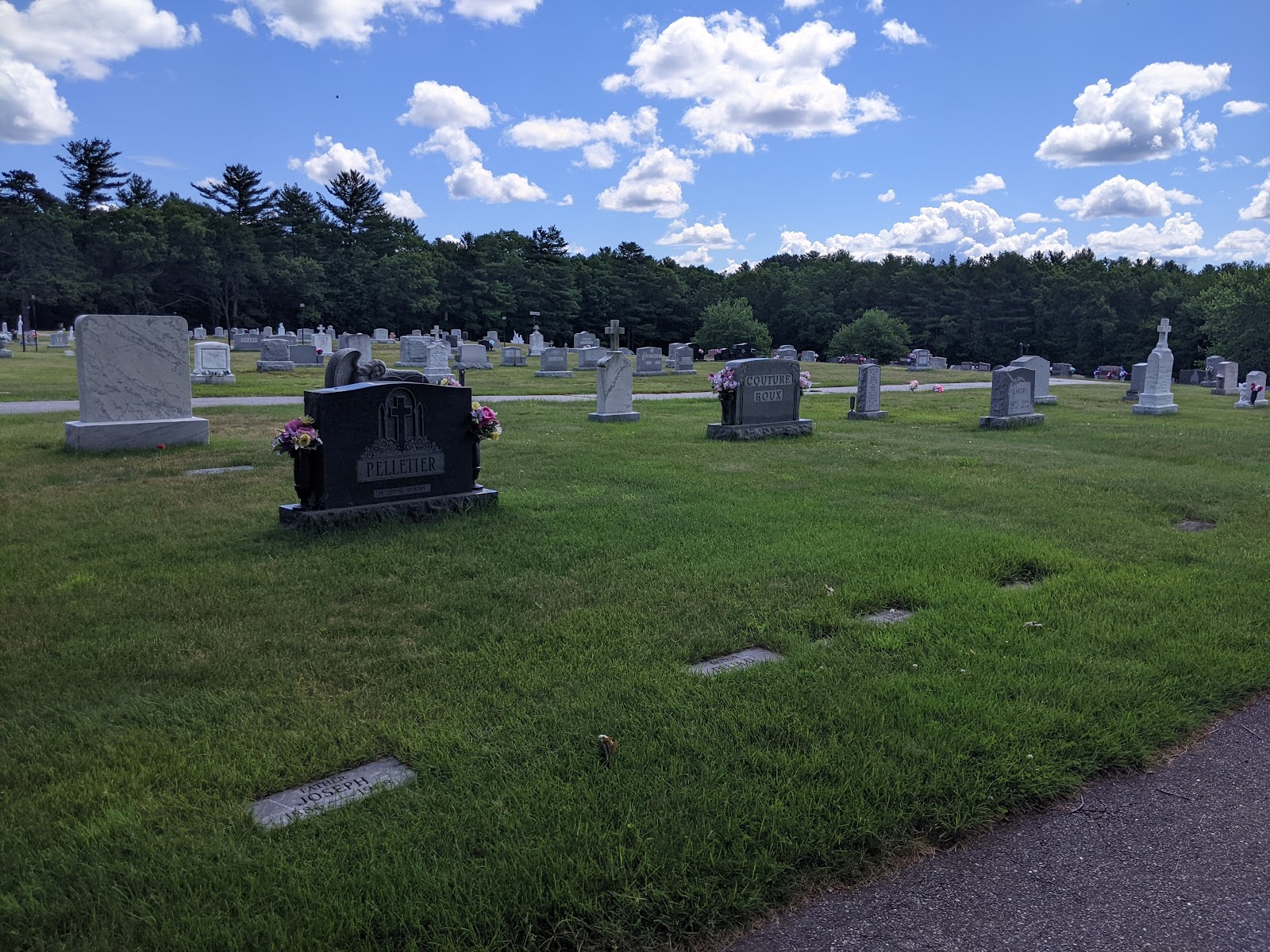 St Ignatius Cemetery cemetery grounds and headstones