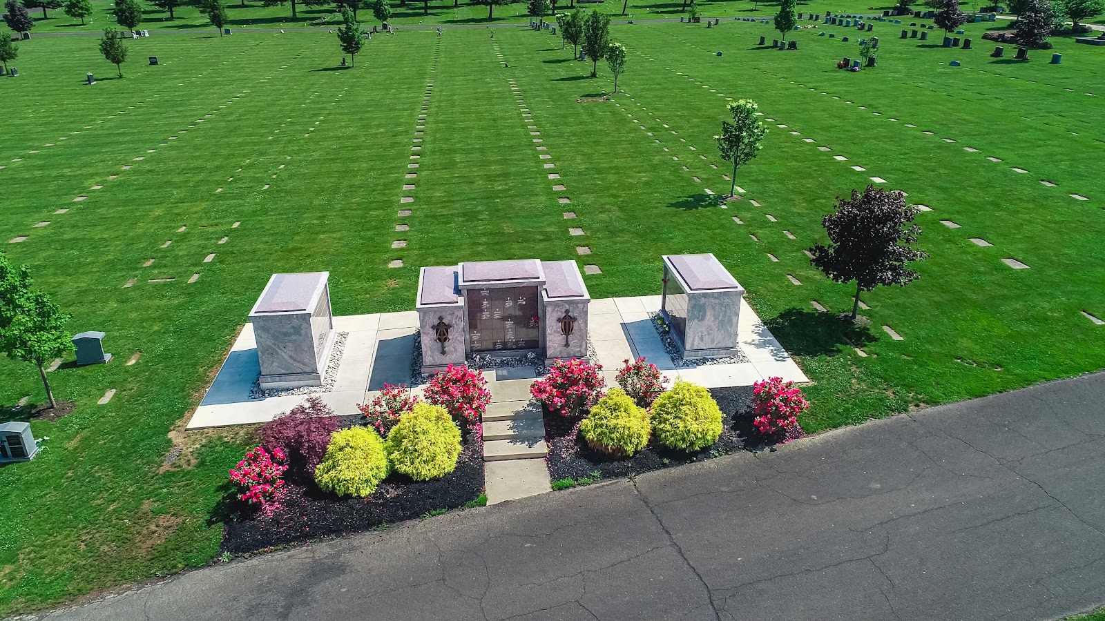 St. John Neumann Cemetery cemetery grounds and headstones