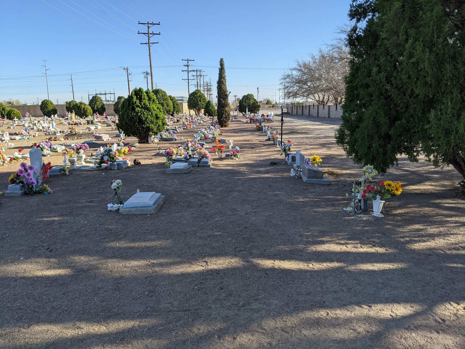 St. Joseph Cemetery headstone and grounds