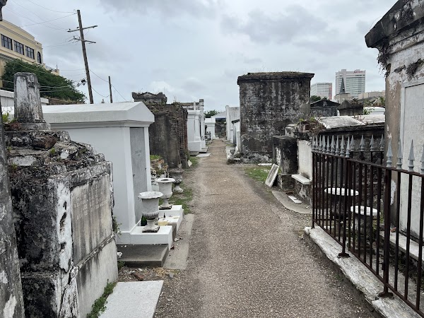 St. Louis Cemetery No. 1 Official Tour grounds