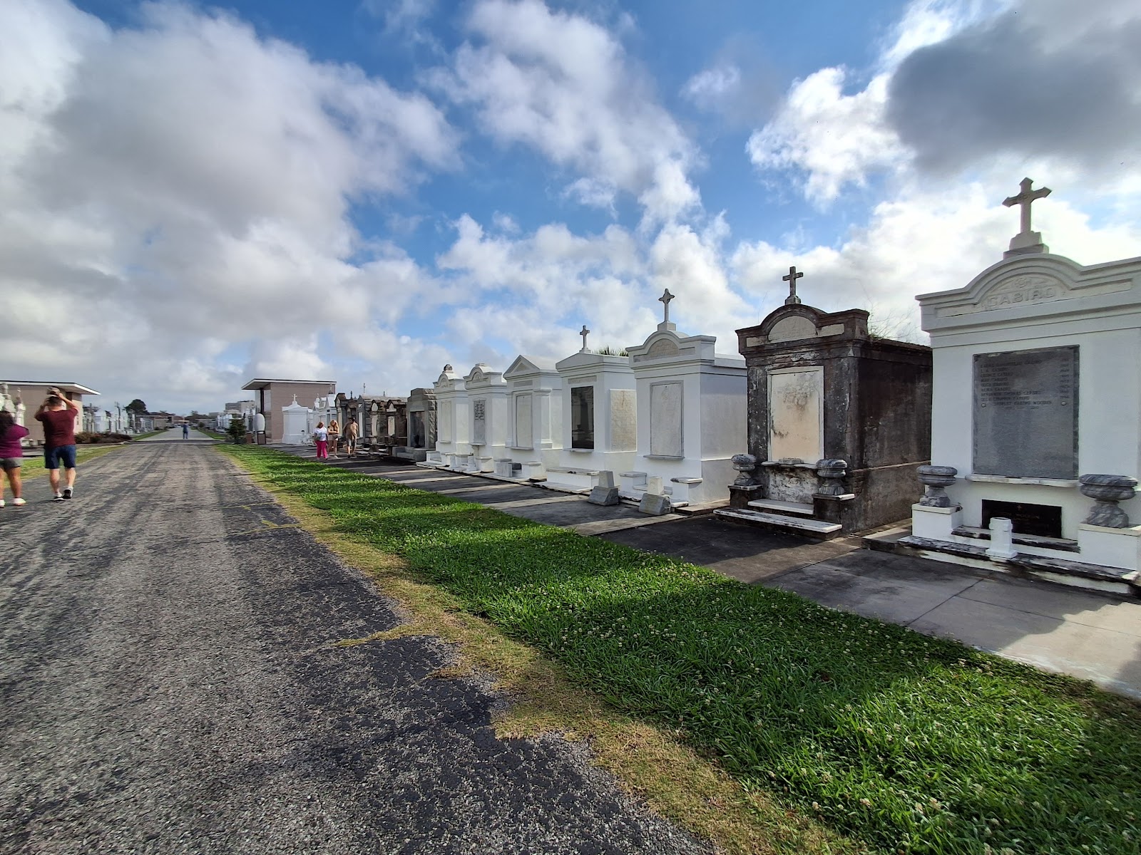 St. Louis Cemetery No. 3 cemetery grounds and headstones