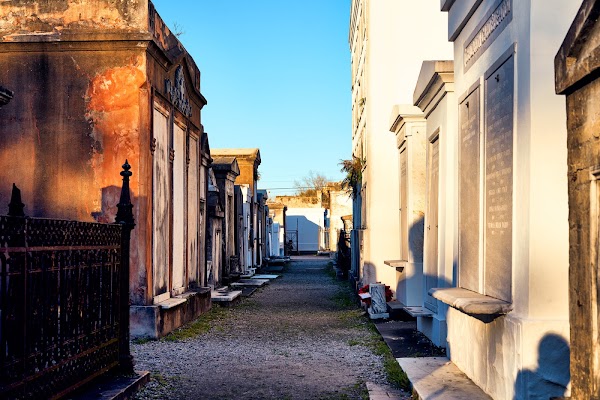 St. Louis No. 1 Cemetery grounds