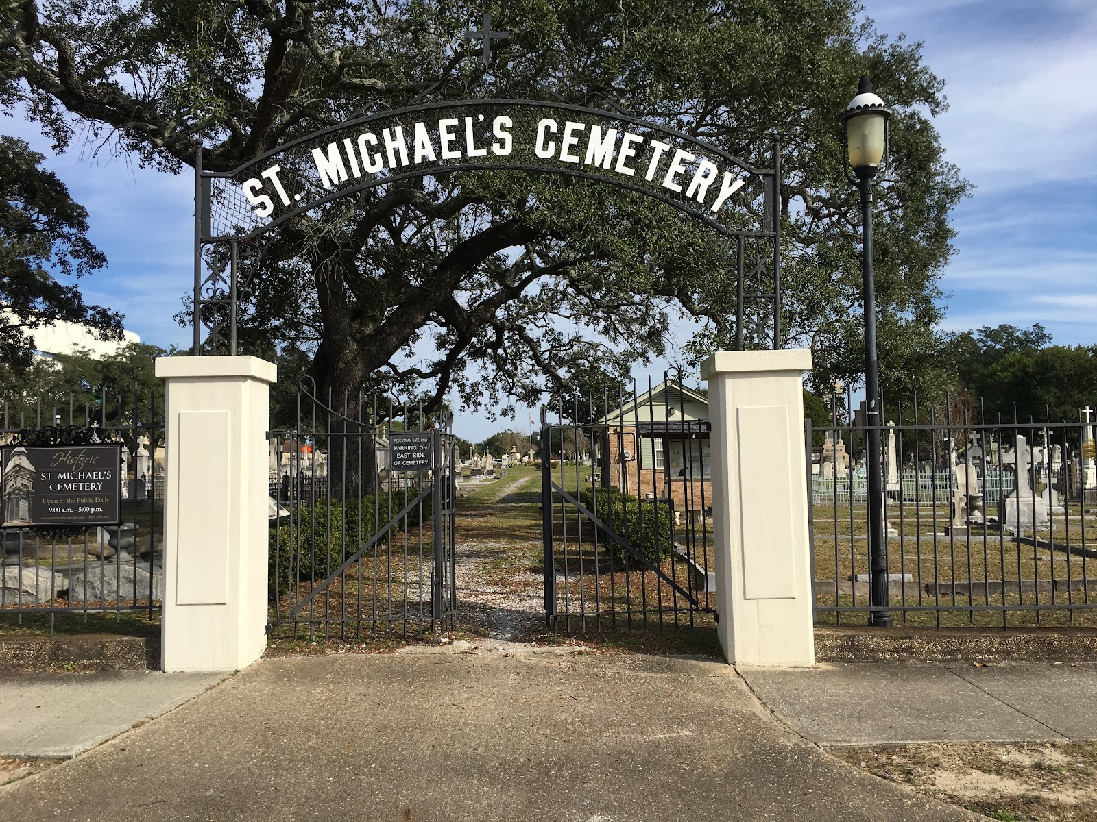 St. Michael's Cemetery cemetery grounds and headstones