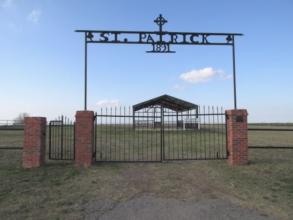 St. Patrick Cemetery grounds