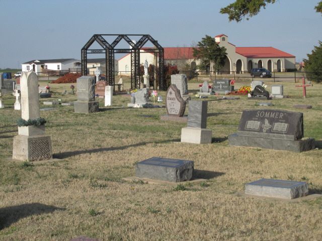 St. Patrick Cemetery cemetery grounds and headstones