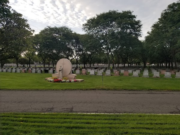 St. Raymond's New Cemetery grounds