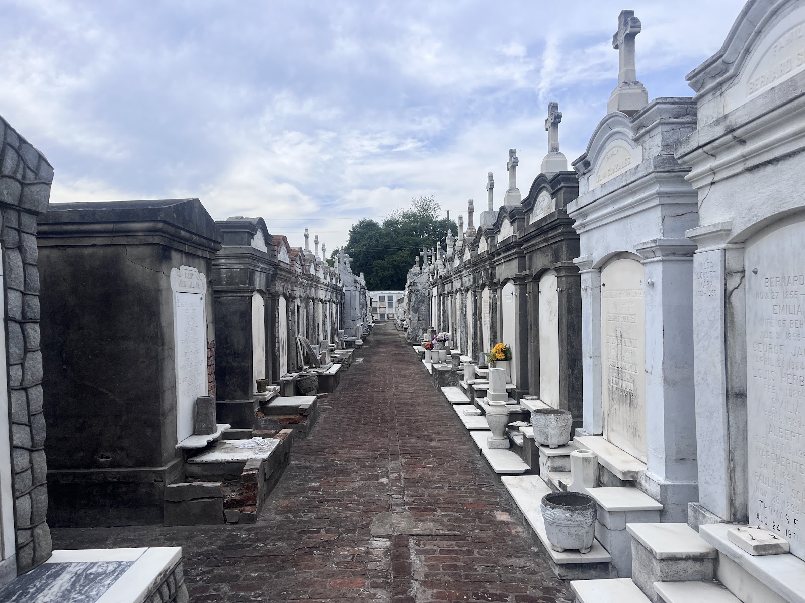 St Vincent De Paul Cemetery cemetery grounds and headstones