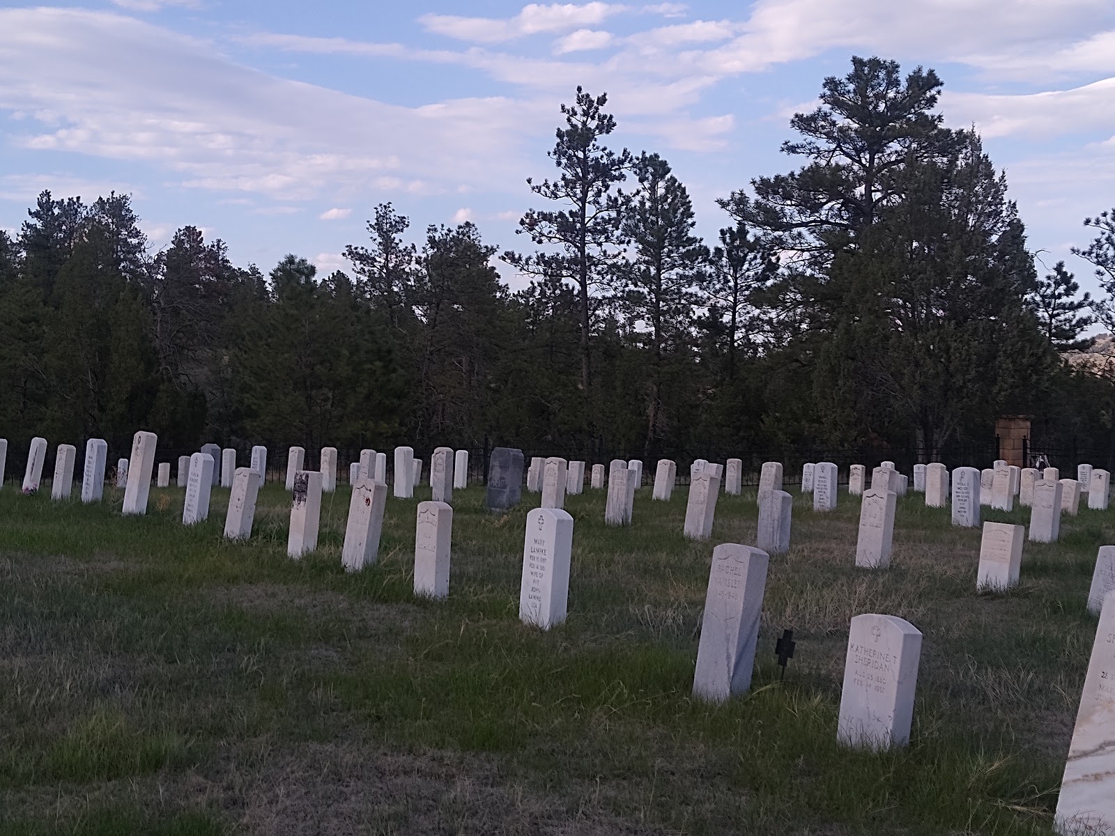 State Veterans Home Cemetery cemetery grounds and headstones
