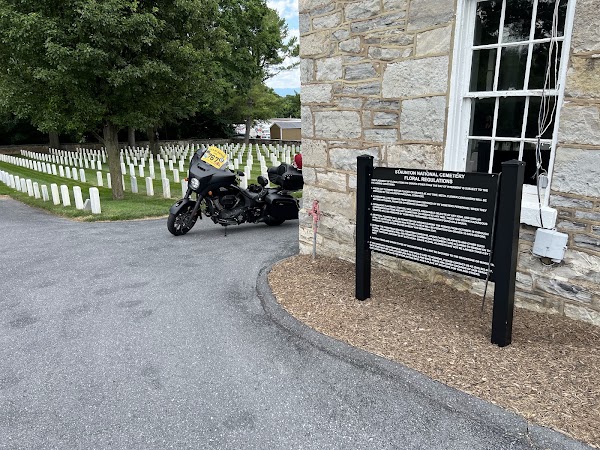 Staunton National Cemetery grounds