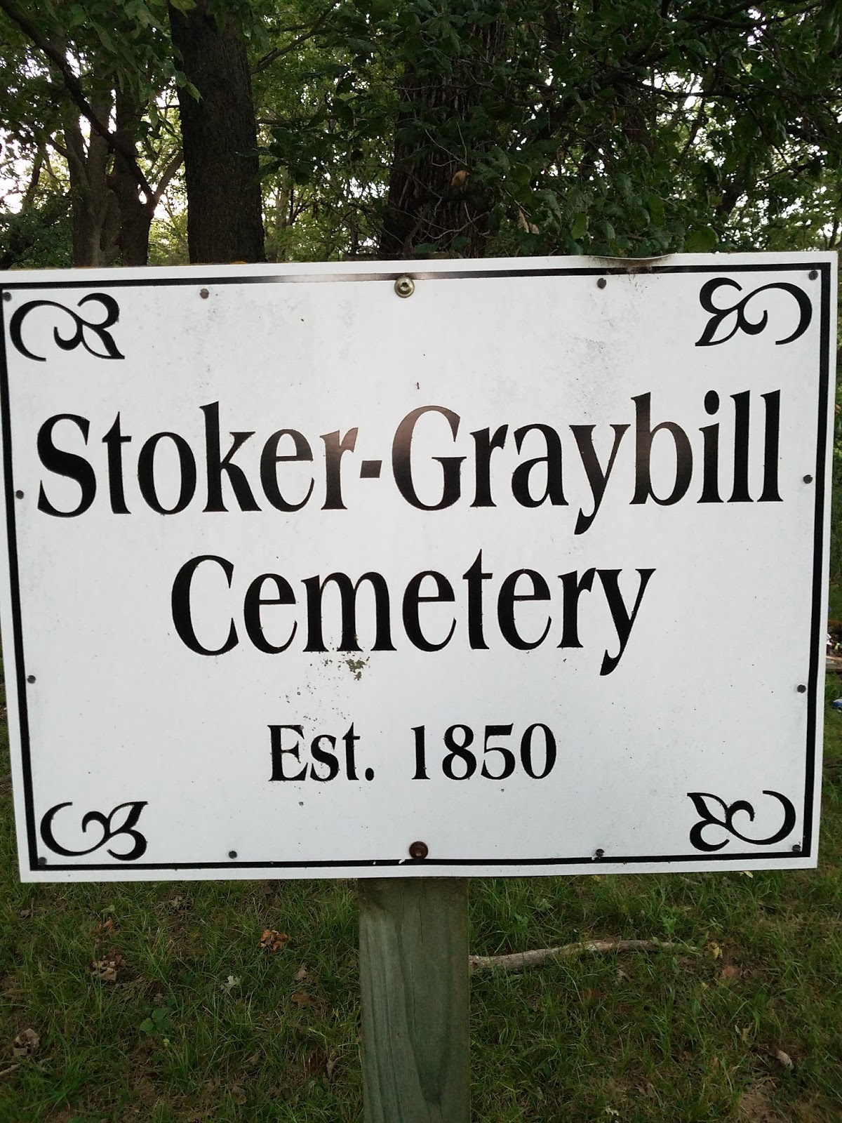 Stoker-Graybill Mormon Cemetery headstone and grounds
