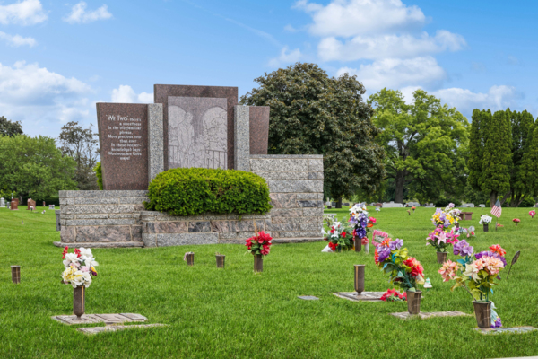 Sunset Cemetery grounds