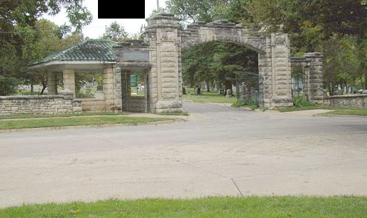 Sunset Cemetery grounds