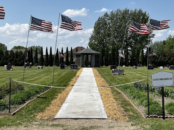 Sunset Memorial Gardens grounds