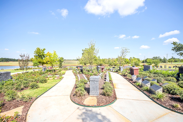 Sunset Memorial Park Cemetery grounds