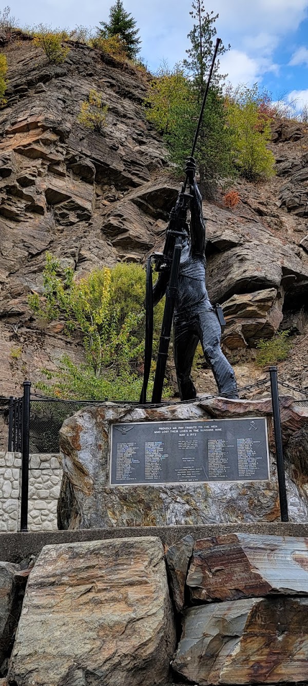 Sunshine Mine Memorial grounds