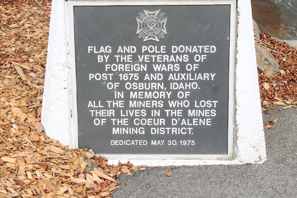 Sunshine Mine Memorial grounds