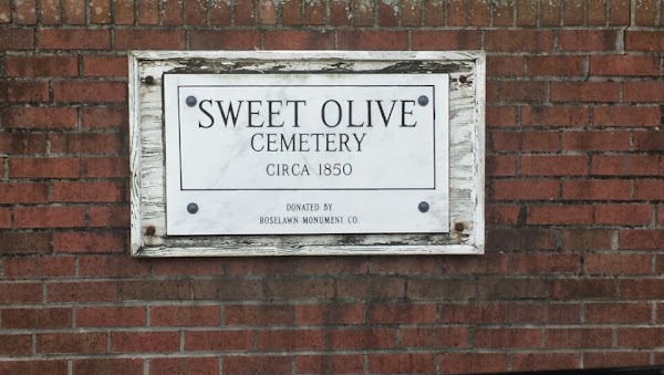 Sweet Olive Cemetery grounds