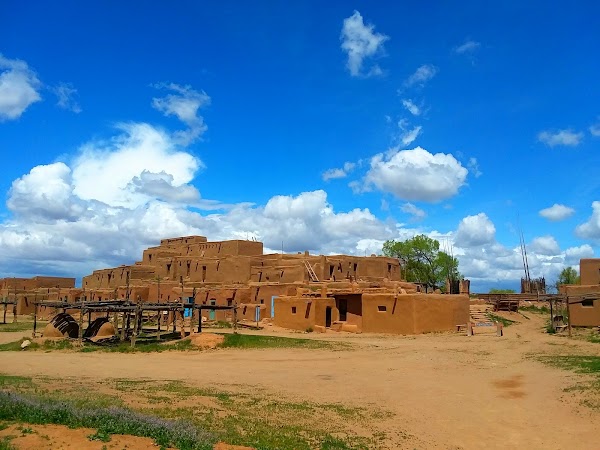 Taos Pueblo Cemetery grounds