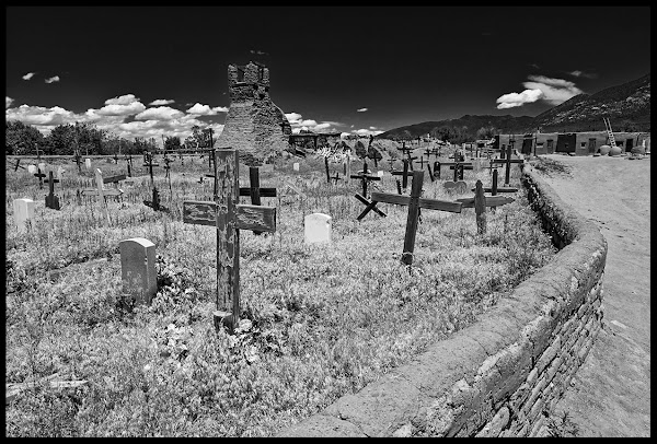 Taos Pueblo Cemetery grounds