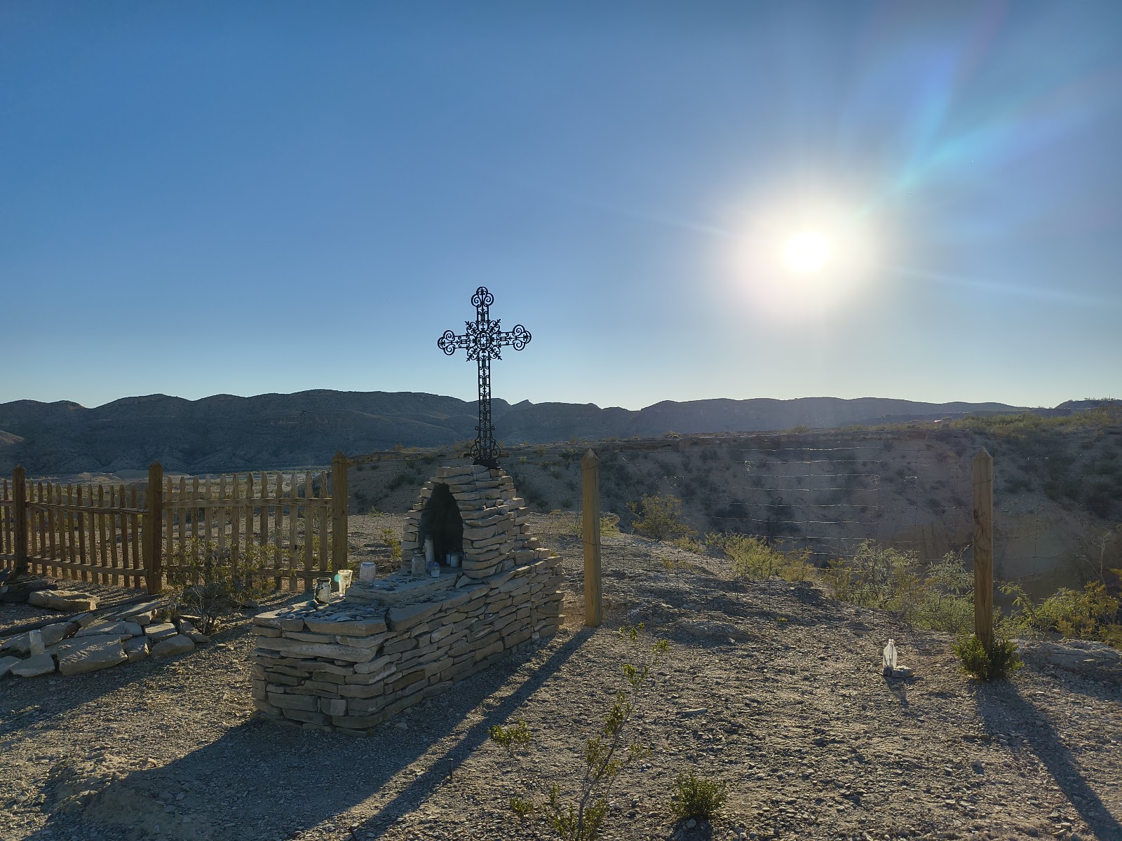 Terlingua Cemetery cemetery grounds and headstones