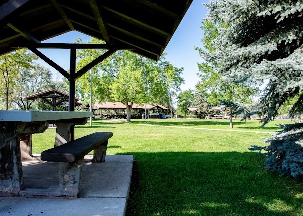 The Art Higgins Memorial Black Eagle Park grounds