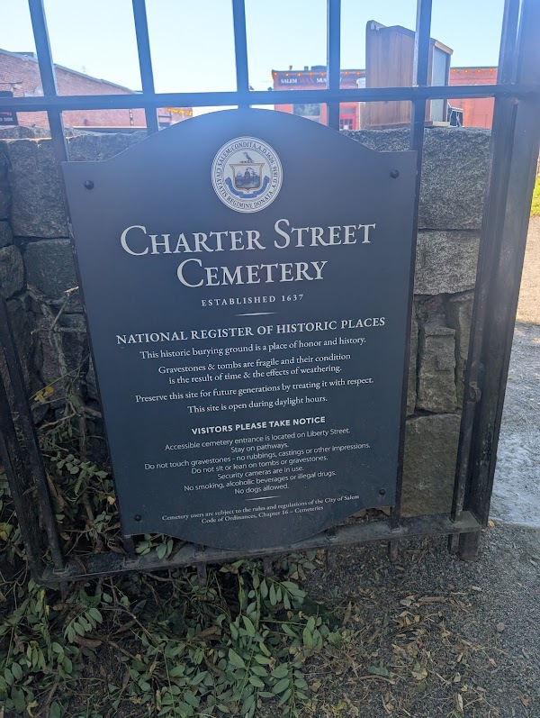 The Burying Point grounds