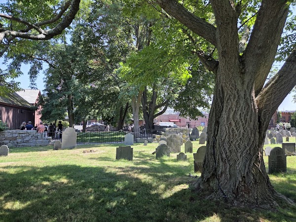 The Burying Point grounds