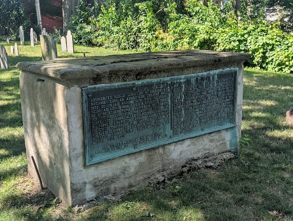 The Burying Point grounds
