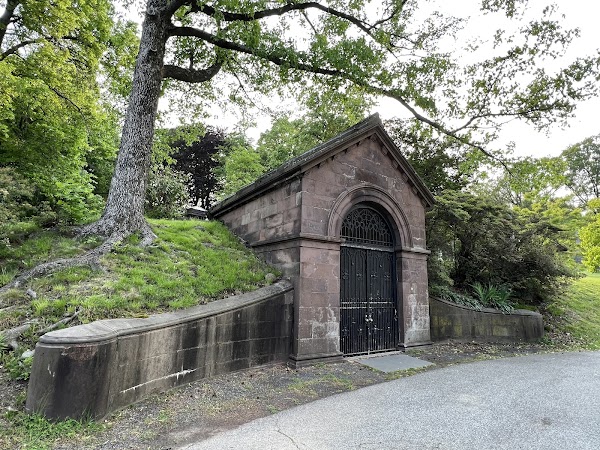 The Catacombs of Green-Wood Cemetery grounds