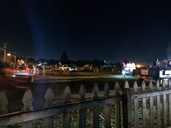 The Cemetery House grounds