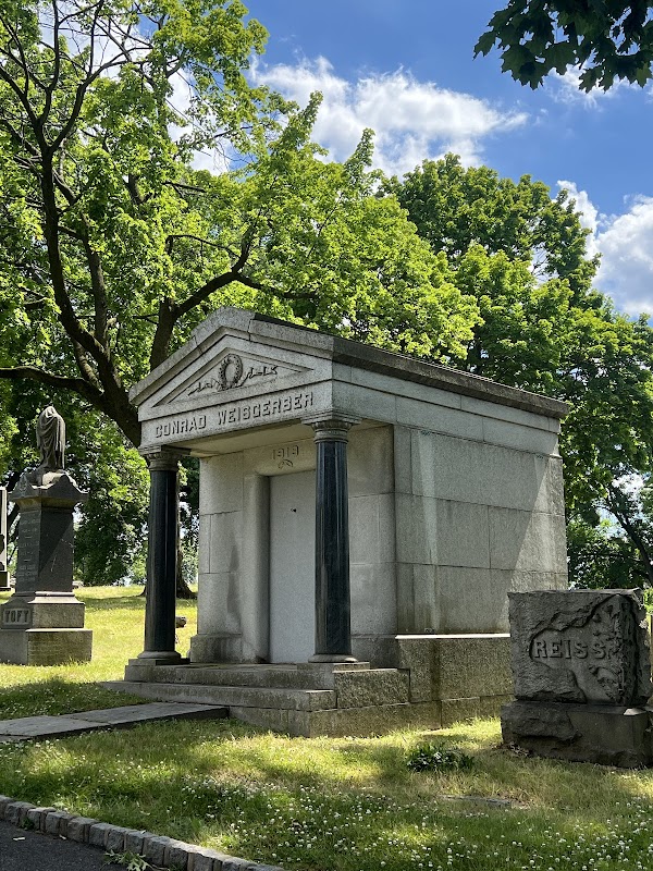 The Evergreens Cemetery grounds