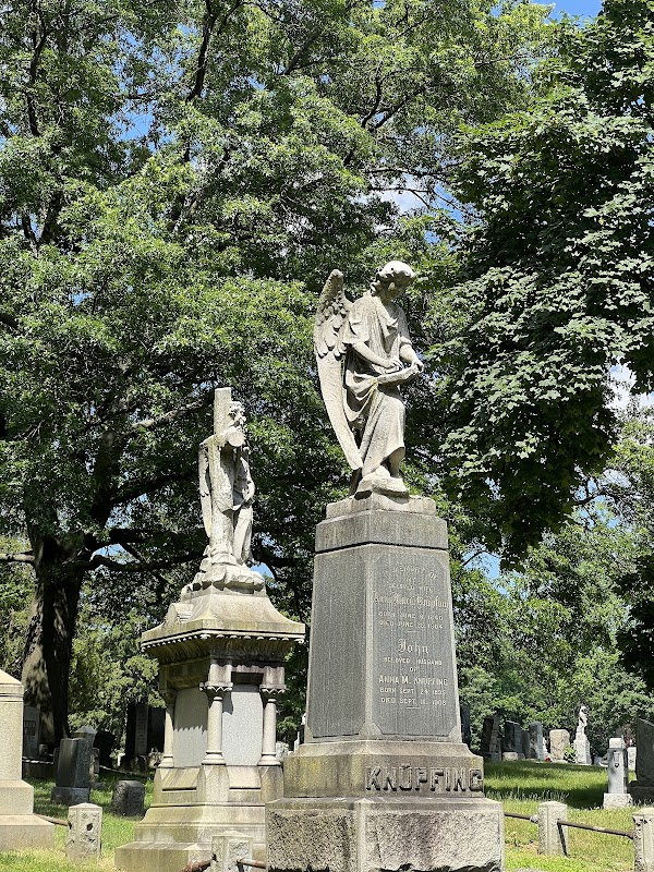 The Evergreens Cemetery grounds