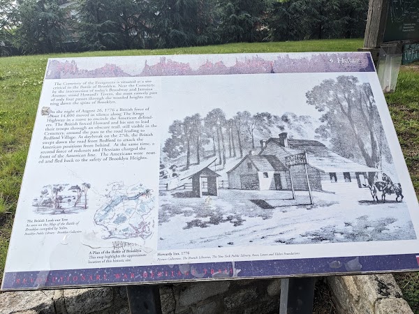 The Evergreens Cemetery grounds