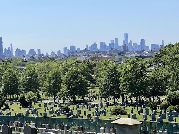The Evergreens Cemetery grounds