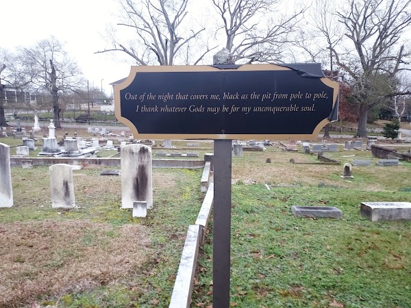 The grave of Kelly Mitchell and her family grounds