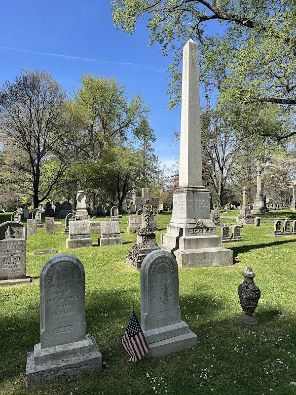 The Lexington Cemetery grounds