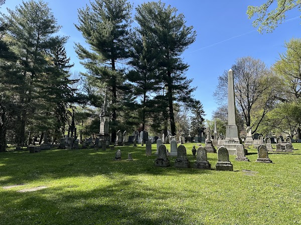 The Lexington Cemetery grounds