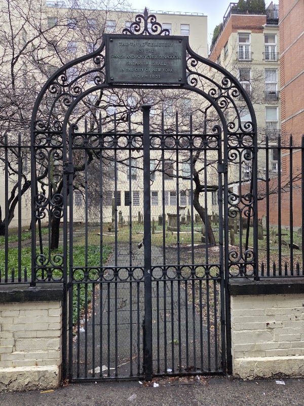 Third Cemetery of the Spanish- Portuguese Synagogue grounds