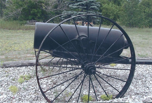 Thompsonville Michigan Benzie County Veterans Memorial Park grounds