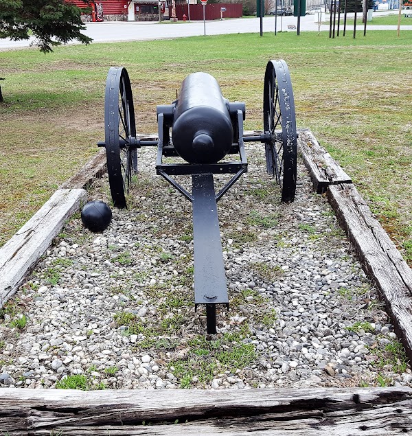 Thompsonville Michigan Benzie County Veterans Memorial Park grounds
